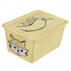 Úložný box ANIMAL 15 L žlutý