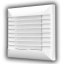 Ventilátor EURO d100 mm s automatickou žalúziou a časovačom