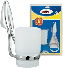 ARTEX ITALY – Pohárik kúpeľňový s úchytom na stenu – chróm – 62.30.07