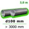 Flexibilní hliníkové potrubí FLEXTUBE d100 délka 3000 mm