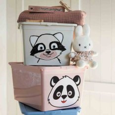 Úložný box ANIMAL 30 L růžový