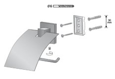 ARKTIC – Držák na WC papír s poklopem – chrom – 01473