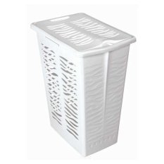 Koš na prádlo ZEBRA 30 L - bílá - 250 x 380 x V 480 mm