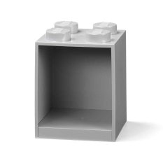 Úložný box a police - LEGO 4114 - organizér - šedá