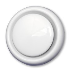 Anemostat talířový ventil odvodní d100 mm - bílá