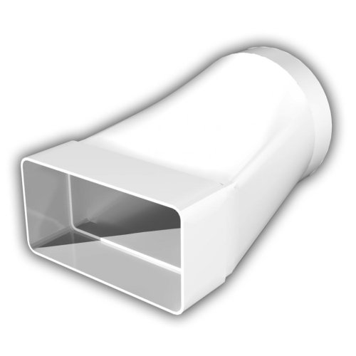 Spojka redukcia vetracích kanálov 220x55 mm a d125 mm