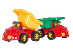 Dětské terénní nákladní auto s posádkou