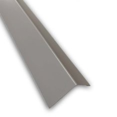 Rohová lišta plastová – L profil – 2750 mm – světle šedá – různé rozměry