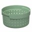 Plastový košík SEOUL kulatý 5122 – organizér 14x14x7 cm – černá