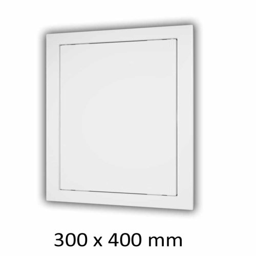 Plastové revízne dvierka 300 x 400 mm s montážnym golierom