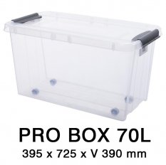 Úložný box PRO BOX 70 L s kolieskami