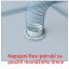 Flexibilní větrací PVC potrubí d150 délka 1000 mm TUBOFLEX