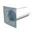 Okrúhle ventilačné potrubie d125 mm dĺžka 500 mm