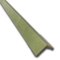 Rohová lišta MDF 27 x 27 mm – L profil – 2600 mm – zelená stierka