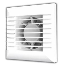 Ventilátor AUTO d100 mm s automatickou žalúziou