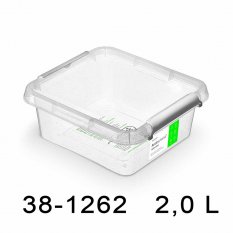 Úložný box NANOBOX 2,0 L antibakteriálny s nanostriebrom