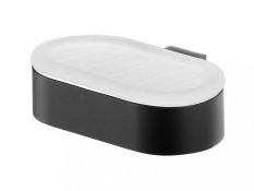 FUTURA BLACK – Mýdlenka s úchytem – černá – 02954