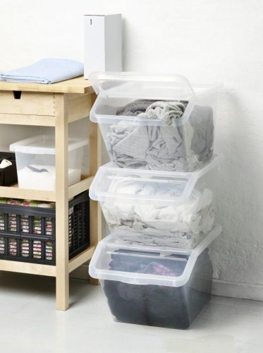 Úložný box Basic Box 40 L se zkoseným čelem