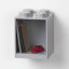 Úložný box a police - LEGO 4114 - organizér - šedá