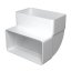 Koleno vertikální 90° pro ploché potrubí 220x55 mm