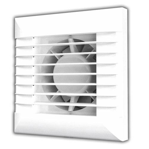 Ventilátor AUTO d100 mm s automatickou žalúziou