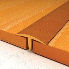 Přechodová lišta plastová – T profil 17x8 – délka 2750 mm – bílá