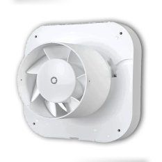 Ventilátor ROUND d125 mm se zpětnou klapkou a barevnými kroužky
