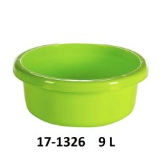 Mísa kulatá KLASIK 9 L – průměr 36 cm – zelená – 17-1326