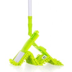 Mop s teleskopickou tyčou 120 cm a vymeniteľnou ženilkou 42 x 13 cm