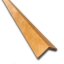 Rohová lišta MDF 27 x 27 mm – L profil – 2600 mm – žlutá stěrka
