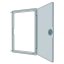 Revízne dvierka plastové 150 x 150 mm ploché, biela