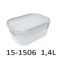 Nádoba na potraviny HELSINKI – 1400 ml – Plast Team 15-1506