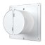 Ventilátor koupelnový REFINED d125 mm se zpětnou klapkou