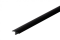 Přechodová lišta plastová – T profil 17x8 – délka 2750 mm – černá