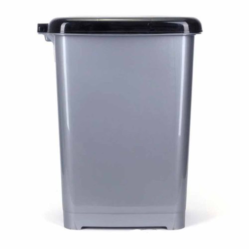 Odpadkový kôš s pedálom SLIM 15 L - šedý