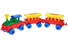 Lokomotiva a dva vagóny