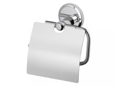 SEDUCTION – Držiak na toaletný papier s poklopom – chrom – BISK 03586