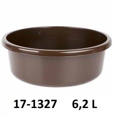 Mísa kulatá KLASIK 6,2 L – průměr 31 cm – hnědá – 17-1327