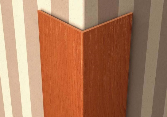 Rohová lišta plastová – L profil – 2750 mm – bílá – různé rozměry