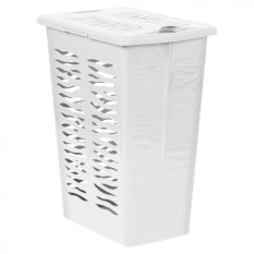 Koš na prádlo ZEBRA 30 L - bílá - 250 x 380 x V 480 mm