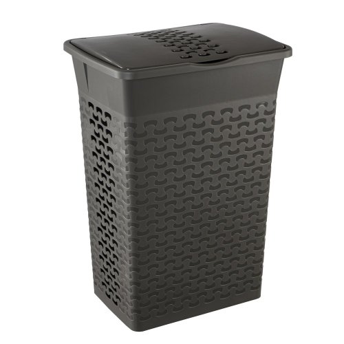 Koš na prádlo BASK 55 L - šedý - 426x321xV 610 mm - 04-1321