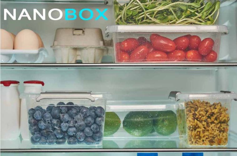 Úložný box NANOBOX 0,85 L antibakteriální s nanostříbrem
