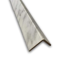 Rohová lišta MDF 35 x 35 mm – L profil – 2600 mm – bílý mramor