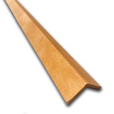 Rohová lišta MDF 27 x 27 mm – L profil – 2600 mm – žlutá stěrka