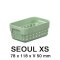 Plastový košík SEOUL 5021 – 12x8x5 cm – osm barev
