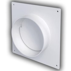 Límec a spojka se zpětnou klapkou pro větrací potrubí d125 mm