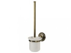 DECO – WC kartáč s úchytem – ant. mosaz – 00412
