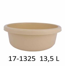 Okrúhla misa KLASIK 13 L – priemer 41 cm – béžová – 17-1325