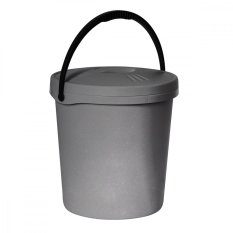 Vědro ROBUST odolné zesílené 16 L s víkem - PLAST TEAM 15-2062
