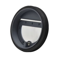 Parotěsná zpětná klapka d100 mm s magnetem